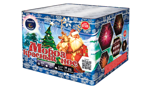  Батарея салютов Мороз Красный Нос  в Нефтеюганске